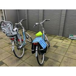 Gazelle elektrische fietsen (set van 2)