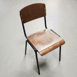 80 x school chair vintage oude schoolstoelen cafe stoel 568