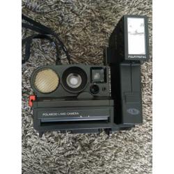 Polaroid camera sonar 5000 autofocus flitser polatronic 2