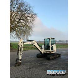 terex tc 50 minigraver , graafmachine 2008 , 2788 Uren