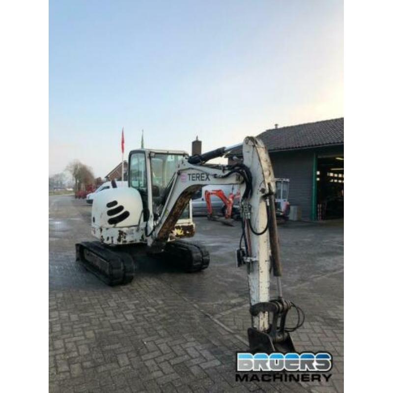 terex tc 50 minigraver , graafmachine 2008 , 2788 Uren