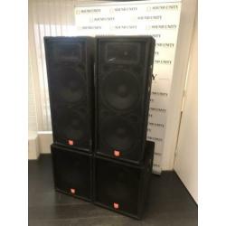 JBL JRX passieve geluidsset