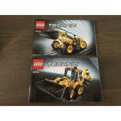 Lego Technic 2 modellen, complete set