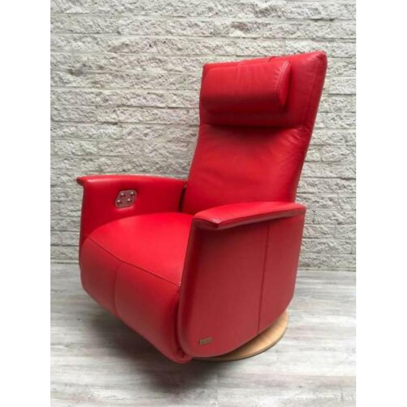 Set Prominent leren sta op stoel elektrische relax fauteuil