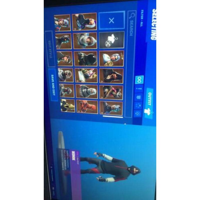 Fortnite account ikonik