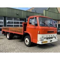 Ford D0707 Ford Custom D 0707 55 kw open laadbak pick up zee