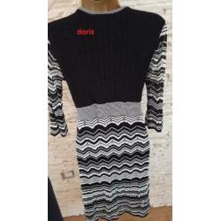 Karen Millen knit jurk/tuniek maat 1/36 Deze jurk is slechts