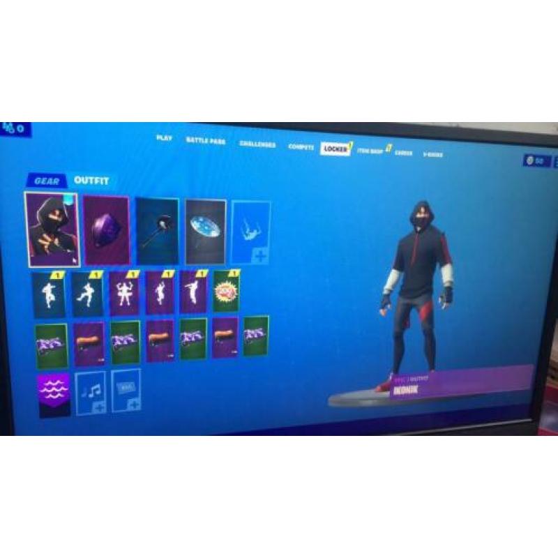 Fortnite account ikonik