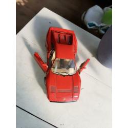 1:18. Ferraries, thunderbird, chevrolet, honda, yamaha yz