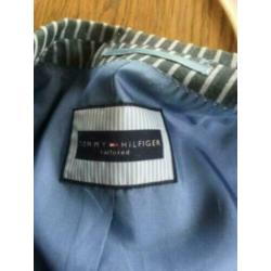 Tommy hilfiger blauwe streep blazer jasje colbert large bcbc