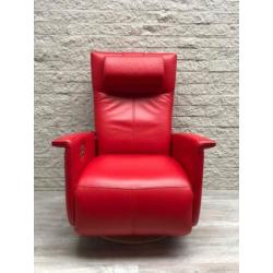 Set Prominent leren sta op stoel elektrische relax fauteuil