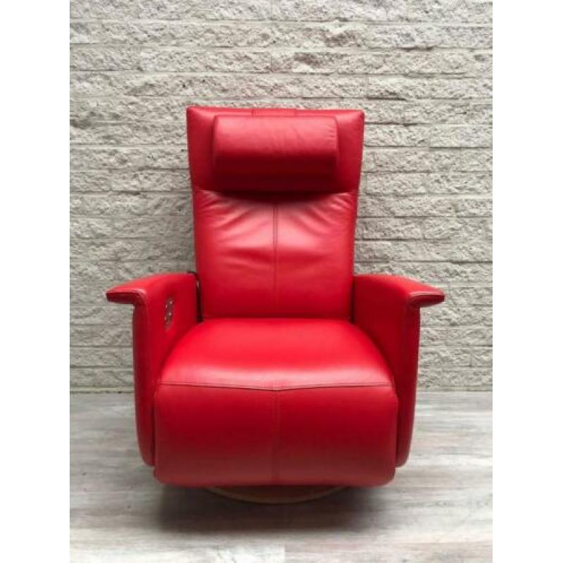 Set Prominent leren sta op stoel elektrische relax fauteuil