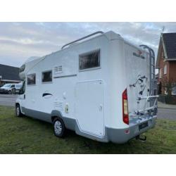 Rollerteam Pegaso A660 Garage Top-Indeling Airco Top Camper