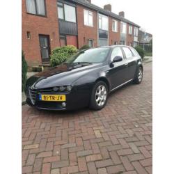 Alfa Romeo Alfa-159 2.2 JTS SW 2007 Zwart