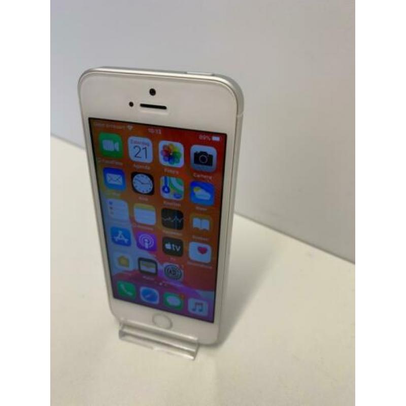 iphone SE 16GB silver I ZGAN MET GARANTIE