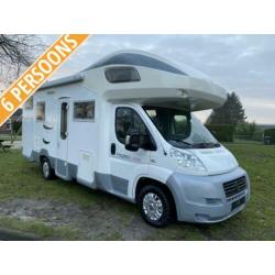 Rollerteam Pegaso A660 Garage Top-Indeling Airco Top Camper