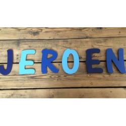 Houten en MDF letters