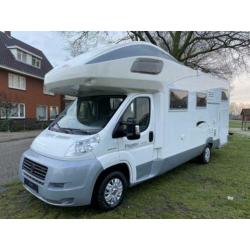 Rollerteam Pegaso A660 Garage Top-Indeling Airco Top Camper