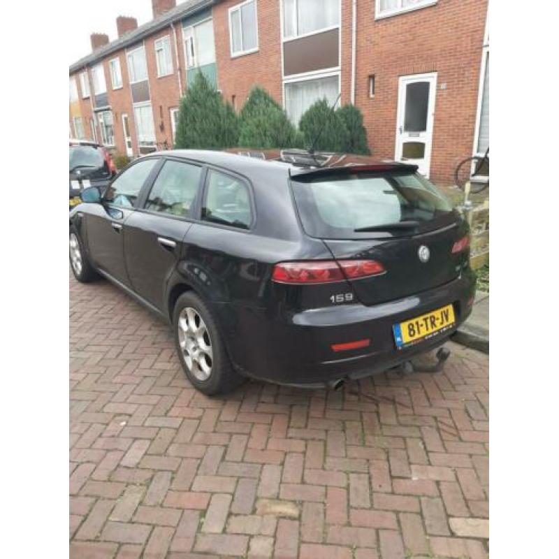 Alfa Romeo Alfa-159 2.2 JTS SW 2007 Zwart