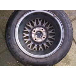 BBS velgen 4 stuks met naafdoppen en banden 175/65 R14