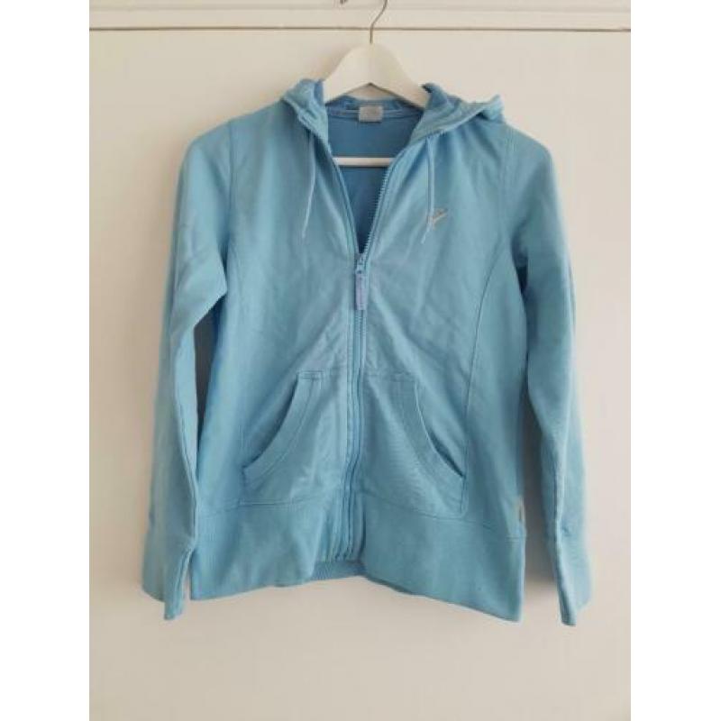 Hoody van rucanor licht blauw maat 164