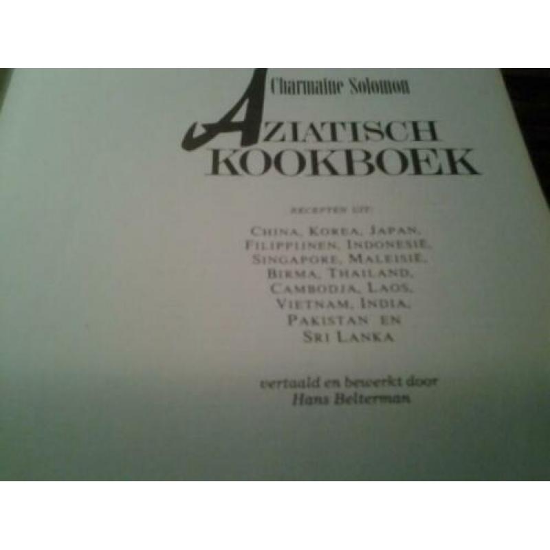 Charmaine Solomon. Aziatisch kookboek.