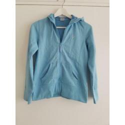 Hoody van rucanor licht blauw maat 164