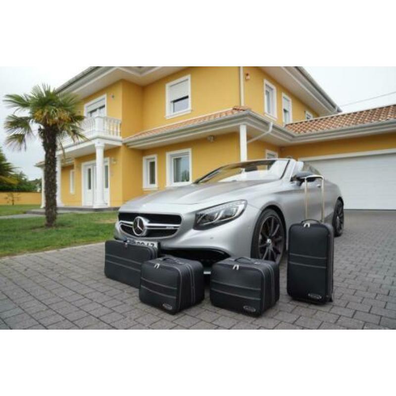 Roadsterbag kofferset/koffer Mercedes S-Klasse Cabriolet