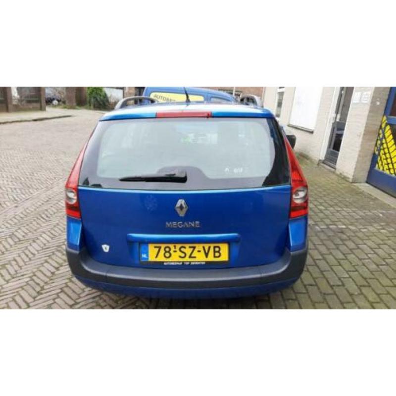 Renault Megane 1.6 16V GR Tour Autbas 2006 Blauw Airco