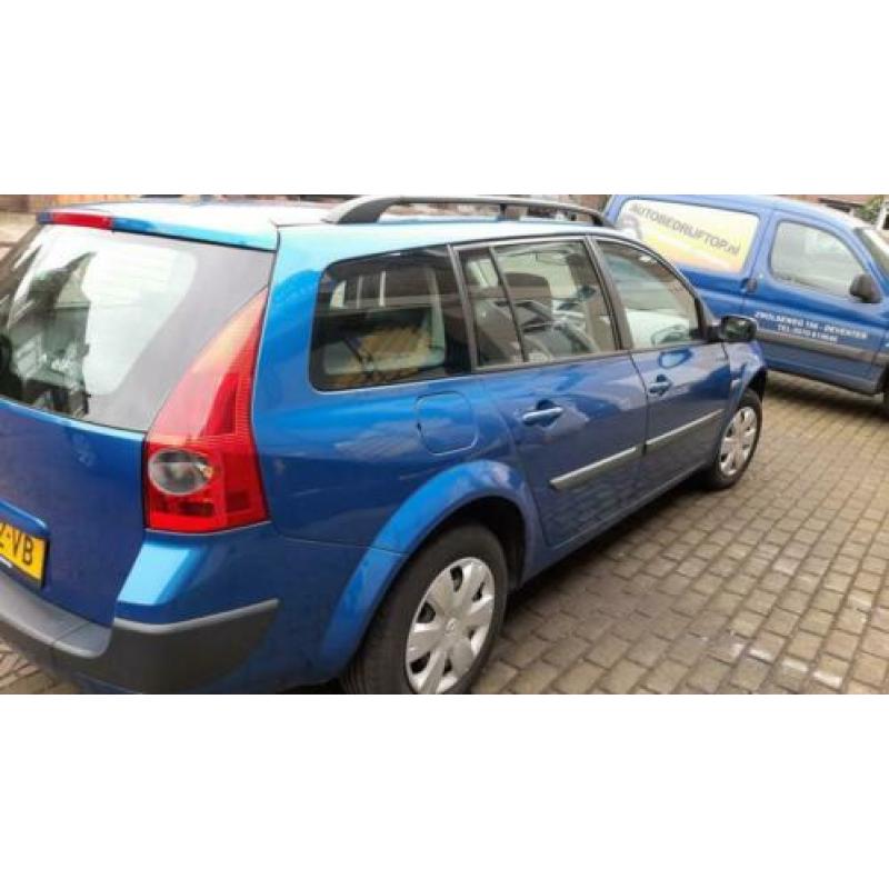 Renault Megane 1.6 16V GR Tour Autbas 2006 Blauw Airco