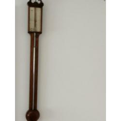 ANTIEKE KWIK stick barometer Henry Hughes London