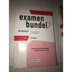 Examenbundel (2018/2019) en samengevat vwo biologie