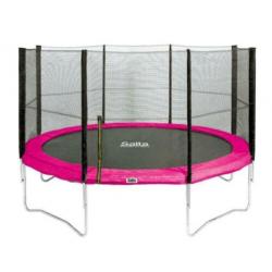 Salta trampoline 427-430 met veiligheidsnet roze 985