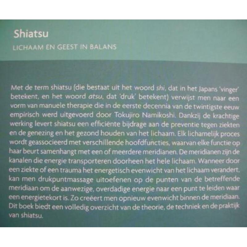 Shiatsu Lichaam & geest in balans - Vanessa Bini Auteur : V