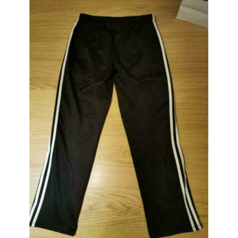 Adidas sportbroek broek trainingbroek zwart zgan xxs