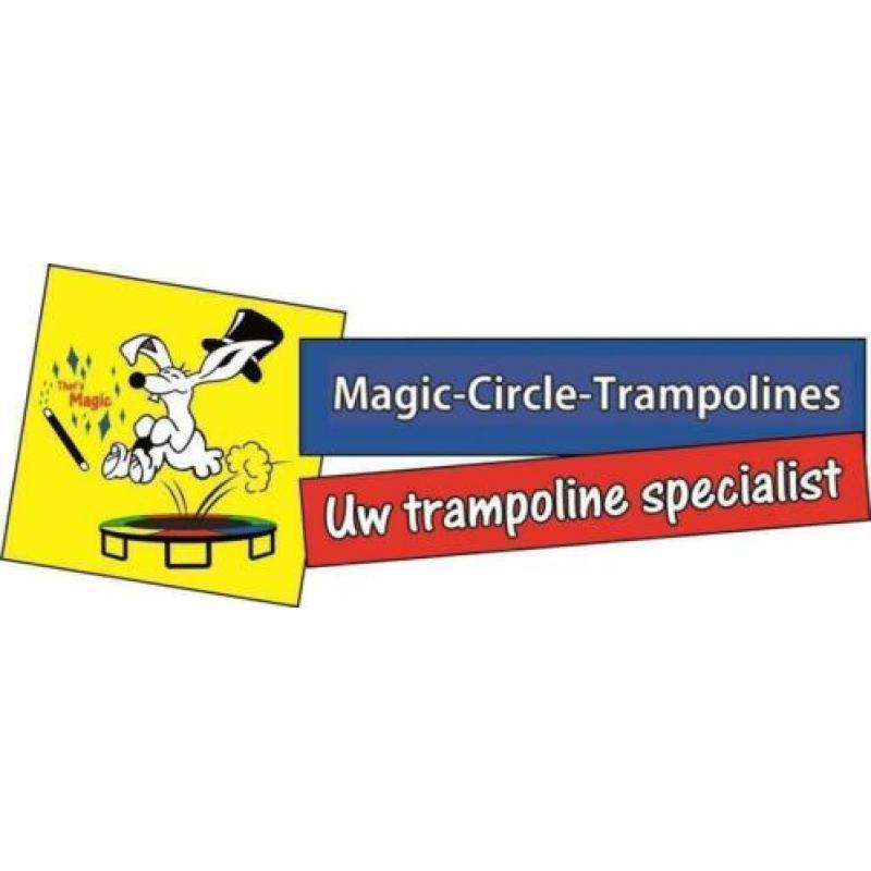 Ingraaf trampoline Magic Circle Pro 305 groen inground 931