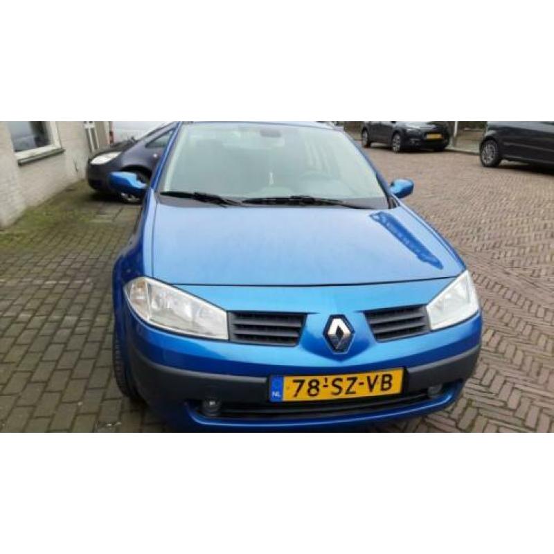 Renault Megane 1.6 16V GR Tour Autbas 2006 Blauw Airco