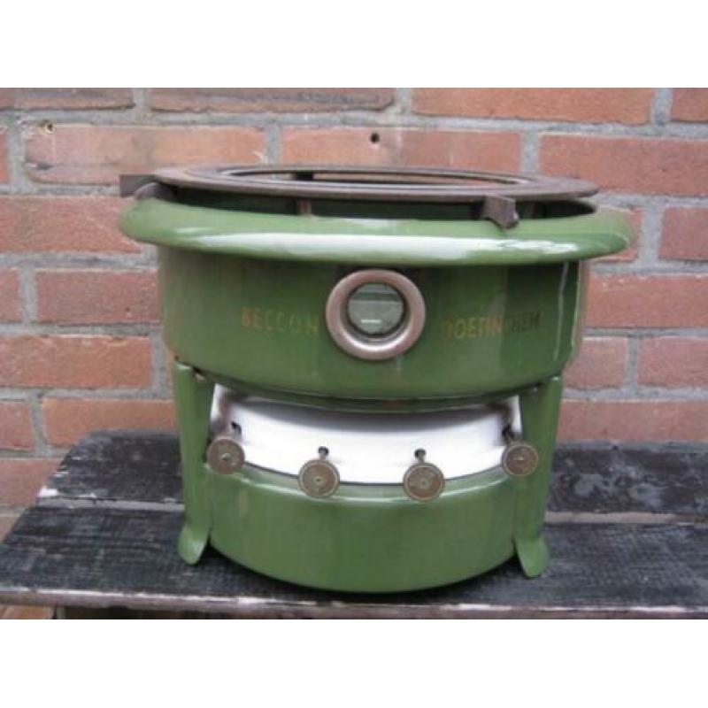 grijsgewolkt emaille steelpan, doorsnee 15 hoog 7,5 cm