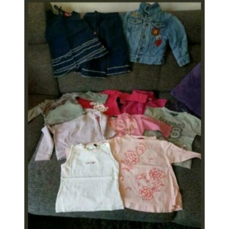 Pakket kinder kleding meisje 92/98 (pakket 18)