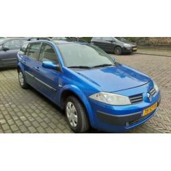 Renault Megane 1.6 16V GR Tour Autbas 2006 Blauw Airco