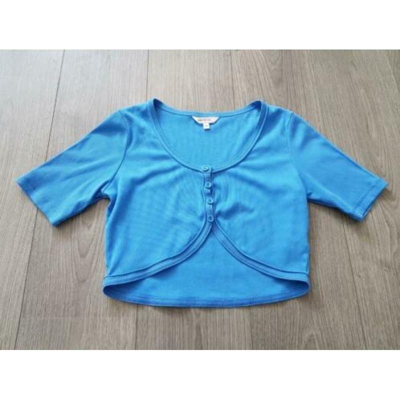 SANDWICH blauw vestje/ bolero (NK008)