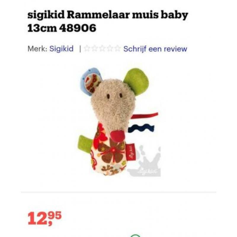 Baby speelgoed pakket sigikid hape