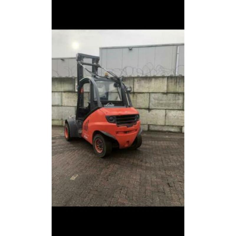 Linde heftruck H50 met cascade rotator