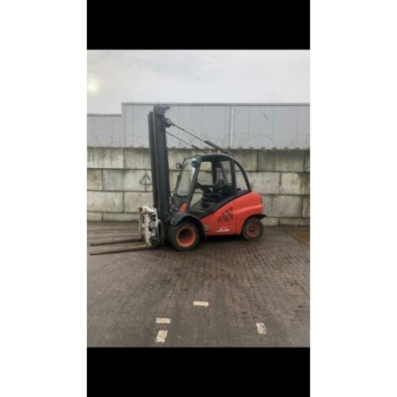 Linde heftruck H50 met cascade rotator