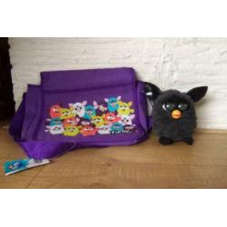 Furby hasbro grijze furbie jongen meisje gratis furby tas