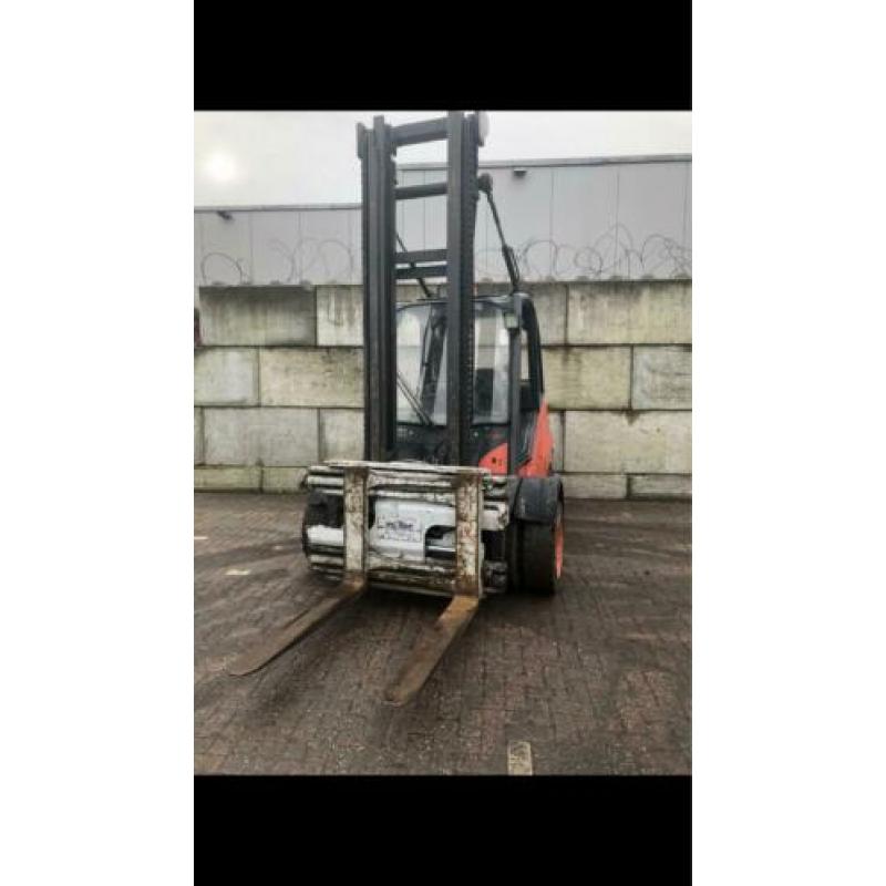 Linde heftruck H50 met cascade rotator