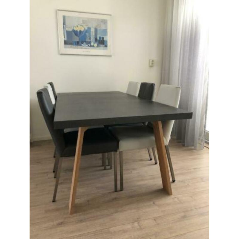 Complete eetset | tafel + 6 stoelen