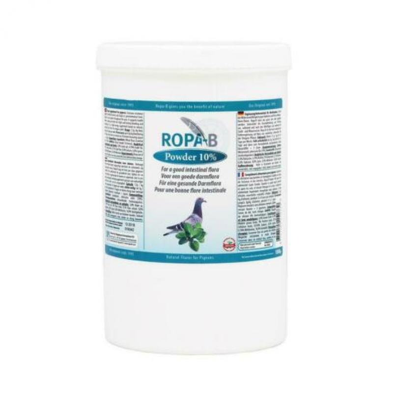 Ropa-B Powder 10% Aanvullend diervoeder voor Duiven oregano