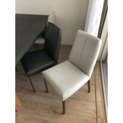 Complete eetset | tafel + 6 stoelen