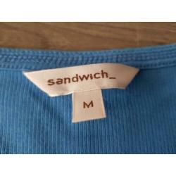 SANDWICH blauw vestje/ bolero (NK008)